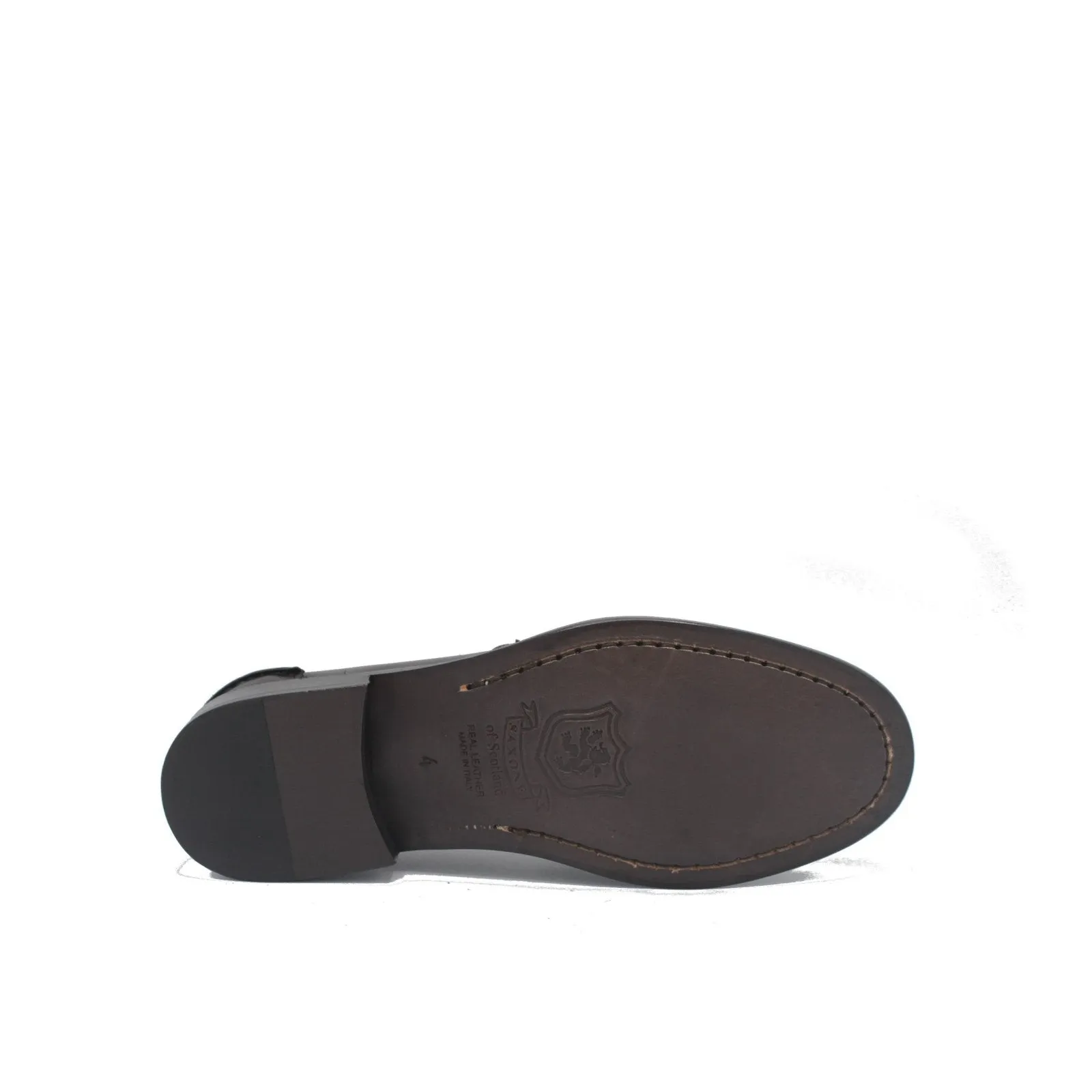 WOMAN PENNY LOAFER BLACK LEATHER