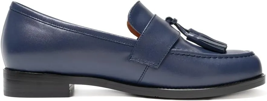 Women's Casual Flat Leather Tassel Loafer