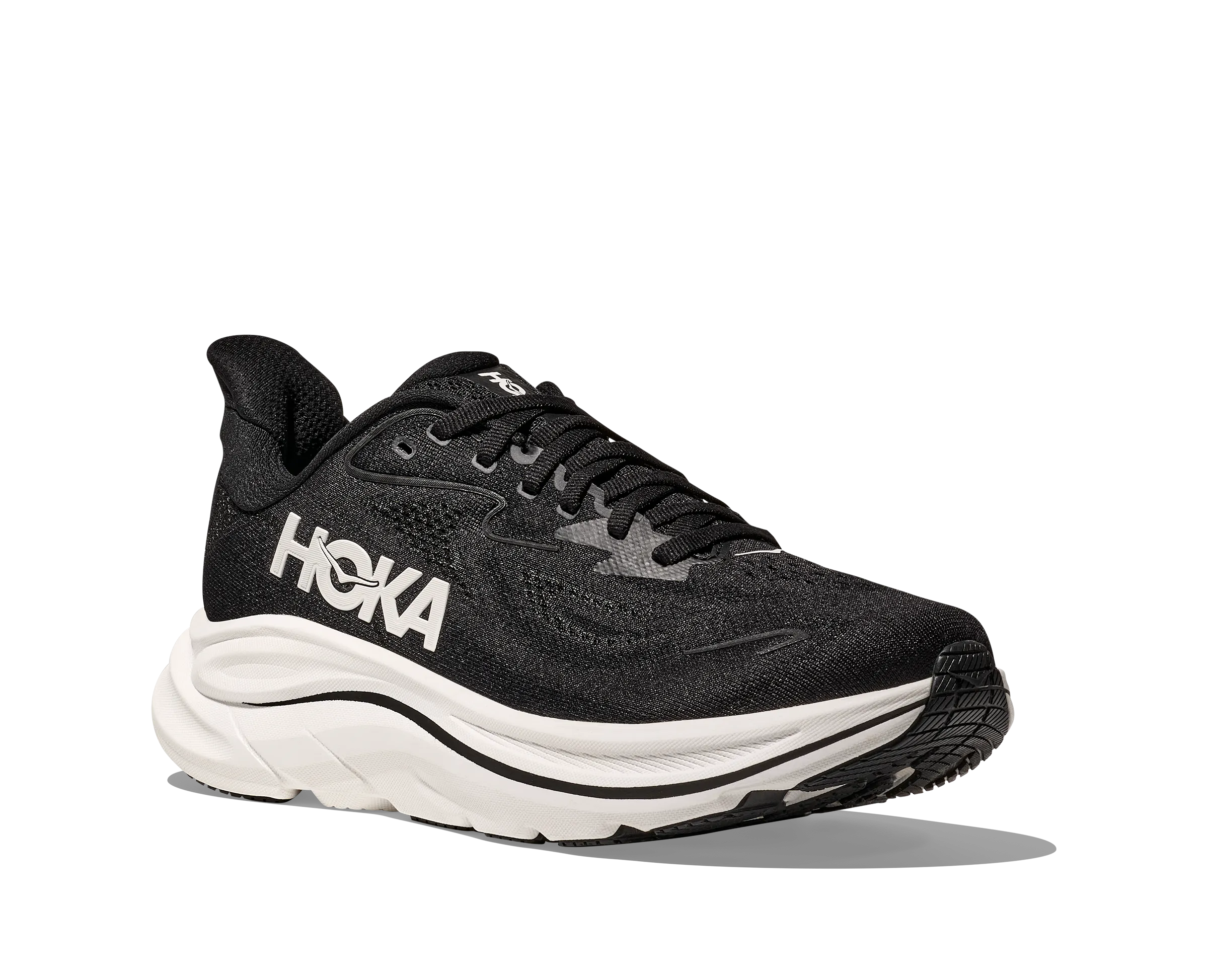 Women's Clifton 10 EXTRA WIDE (BWHT - Black/White)