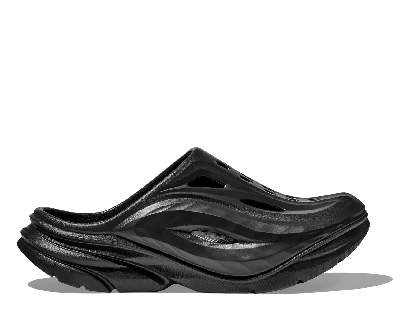 Women's Hoka U ORA Recovery Mule - Black