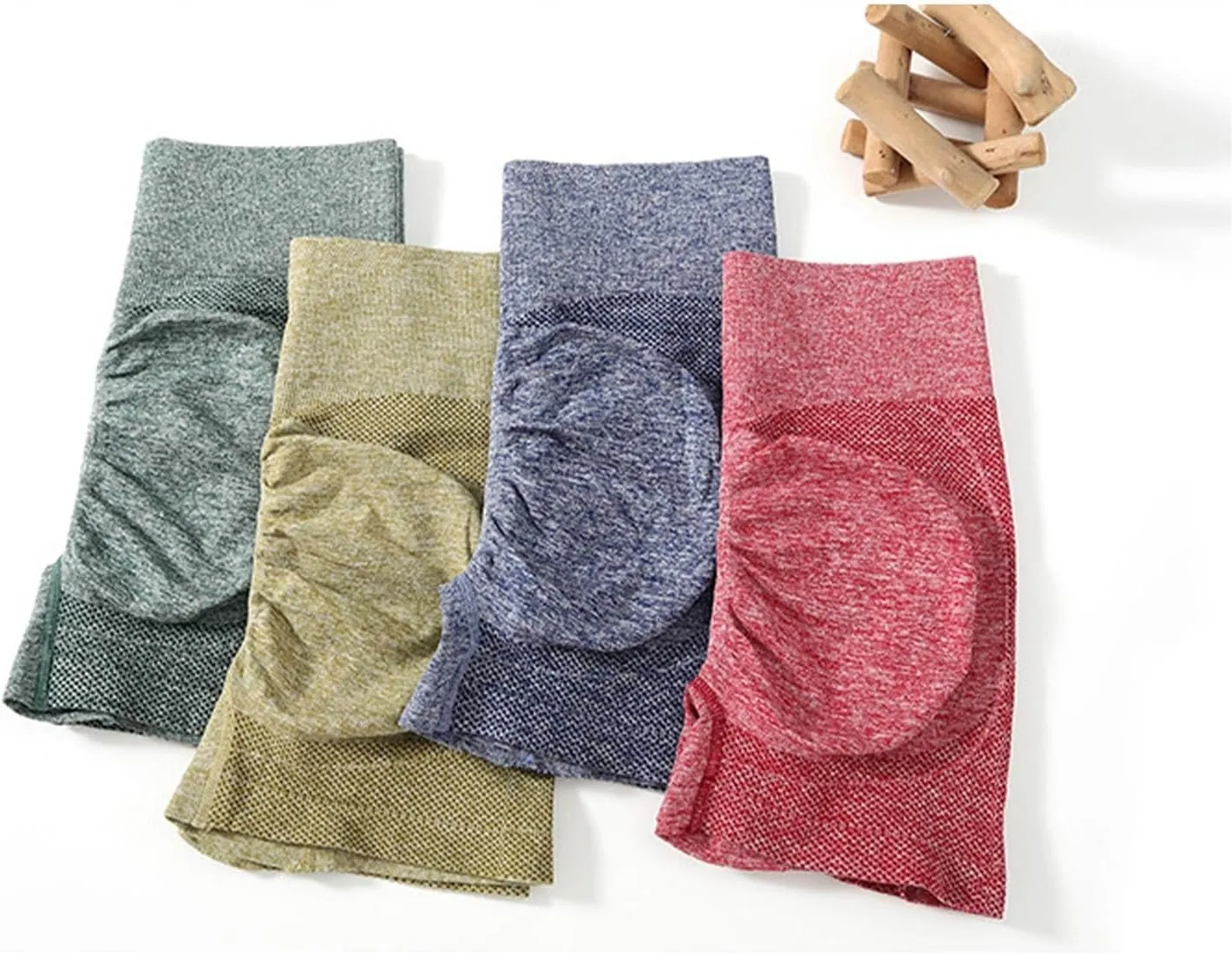 Women's Naked Feeling Biker Shorts Women's Shorts Athletic Booty Shorts Yoga Shorts Gym High Waisted Workout Spandex