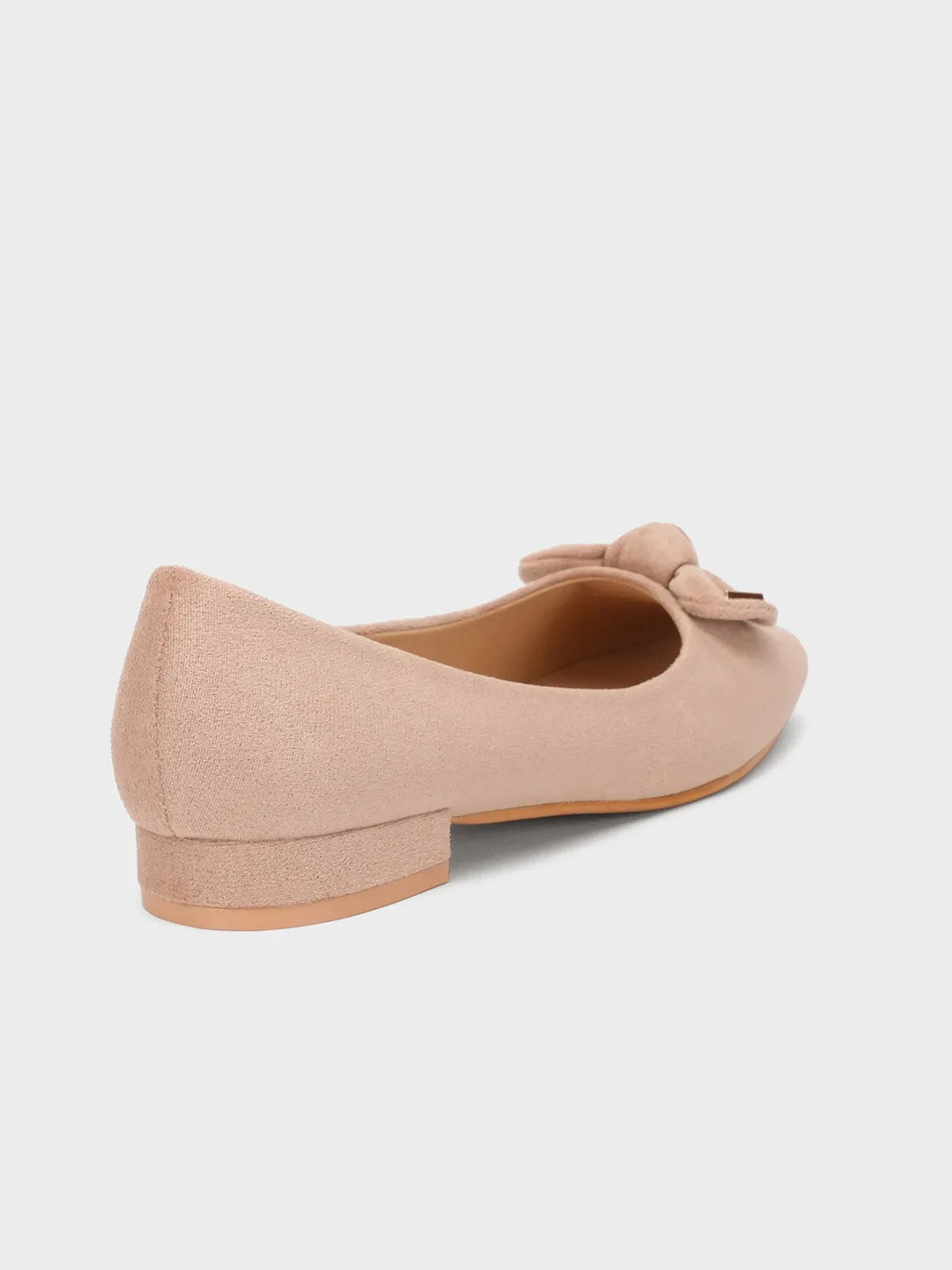 Womens "OKAPARA" Bow Accented Casual Pumps