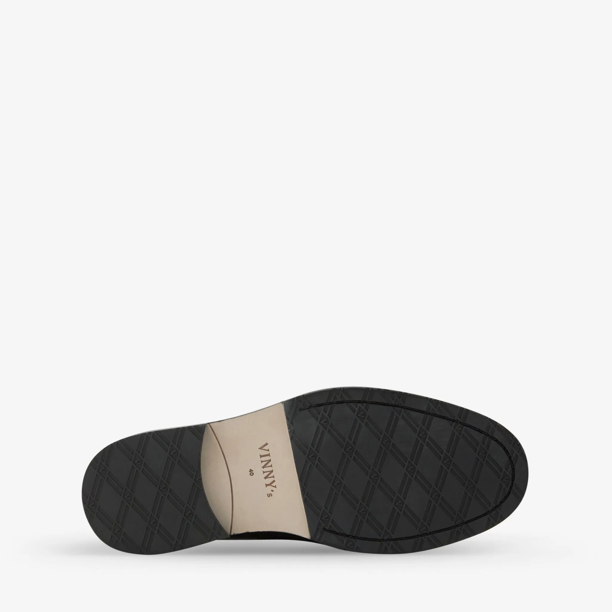 Women's Townee Penny Loafer Black Polido Leather