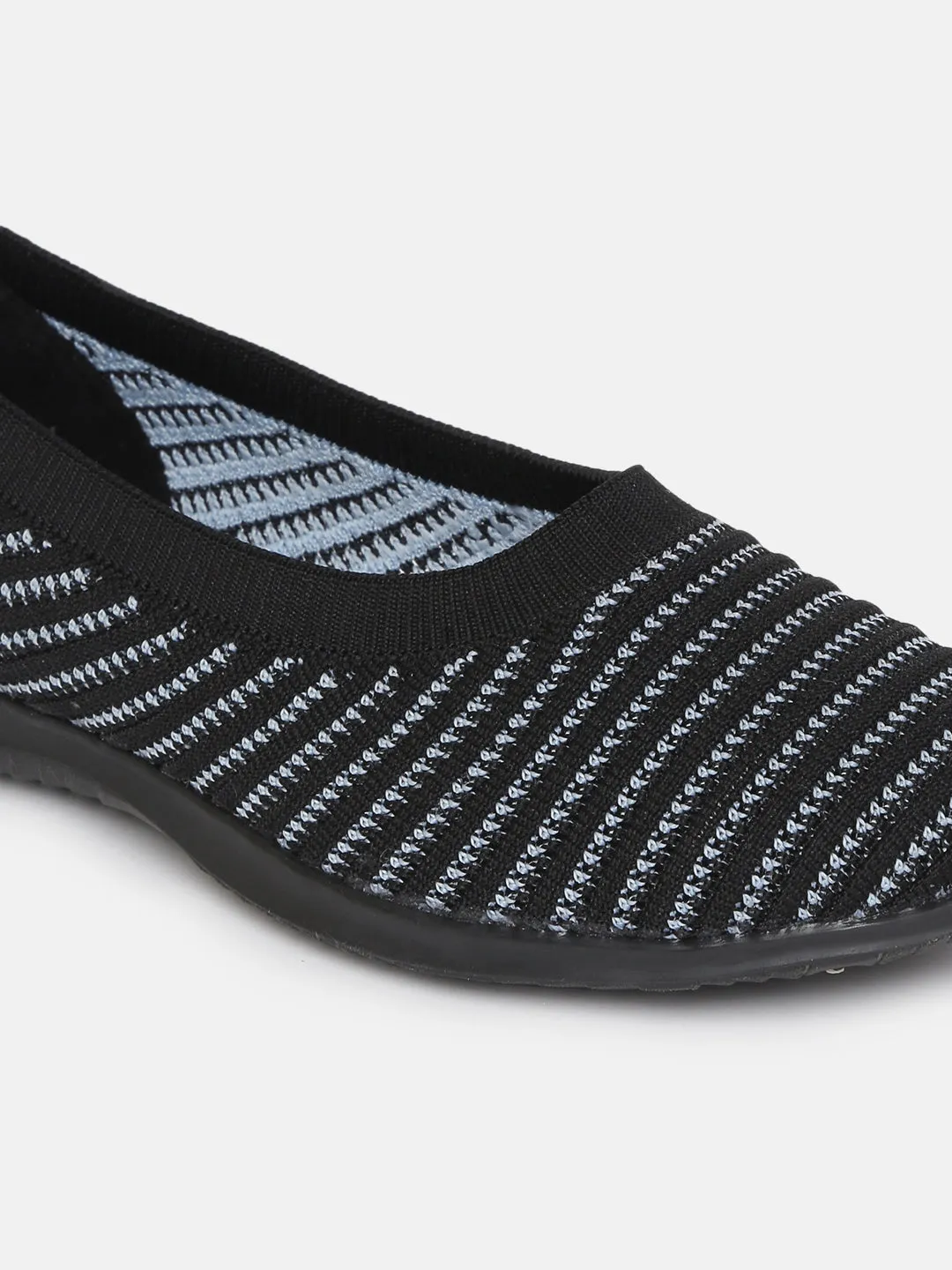 Woven Design Flat Ballerina