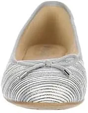 XAPPEAL Cailin - Women's Slip-On Round Toe Bow Accented Dress Ballet Flats