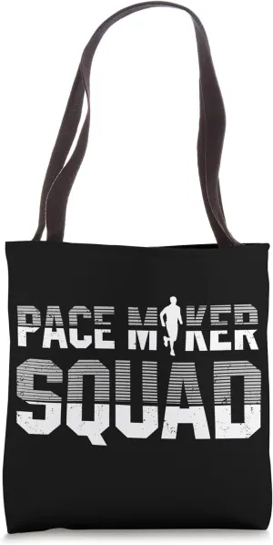 XC Running Pace maker squad for Field Runner Marathon Tote Bag