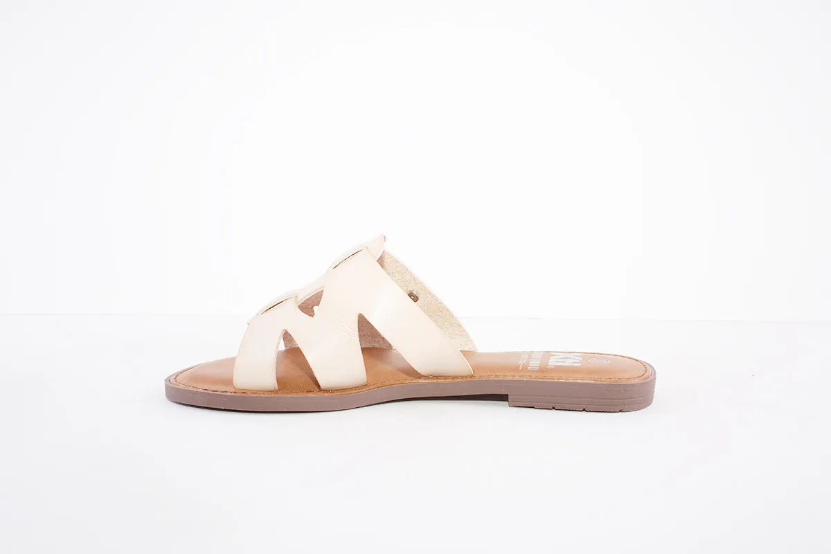XTI - 44458 FLAT FASHION MULE - BEIGE