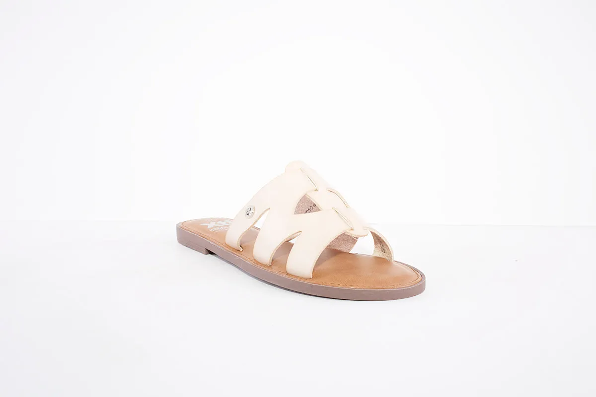 XTI - 44458 FLAT FASHION MULE - BEIGE
