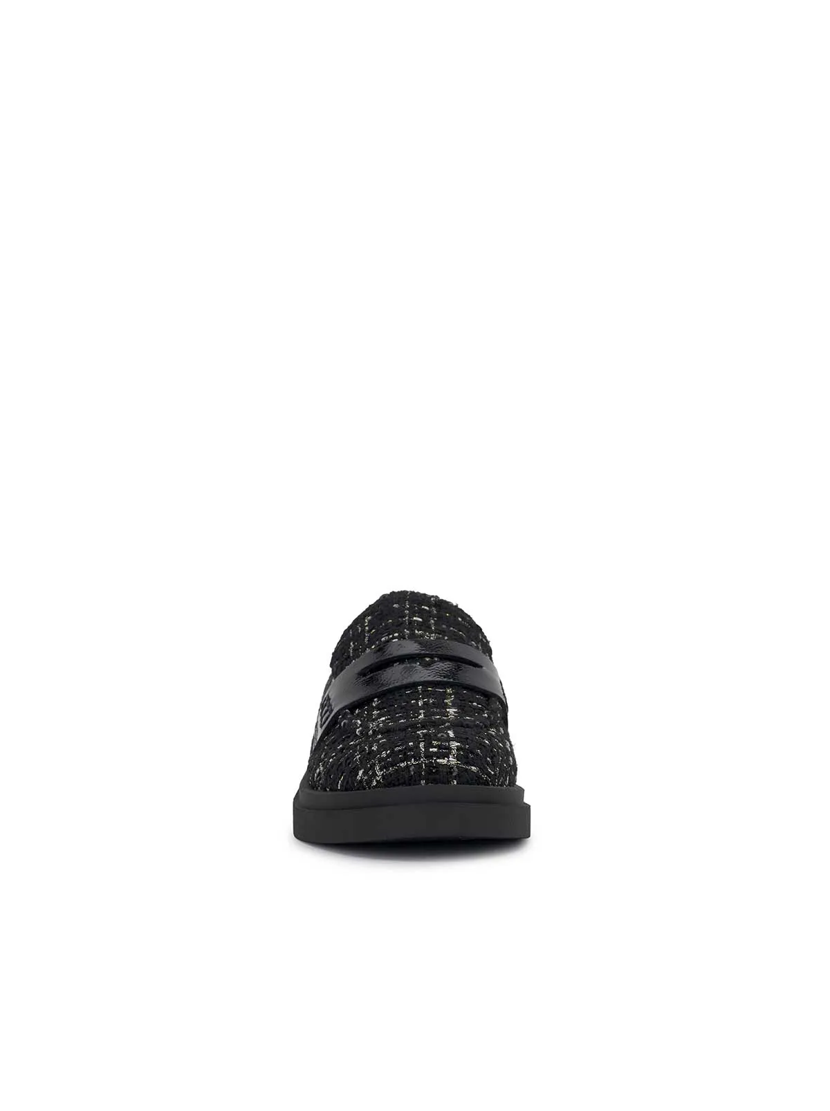 Xuris Loafer in Black Sequin Tweed