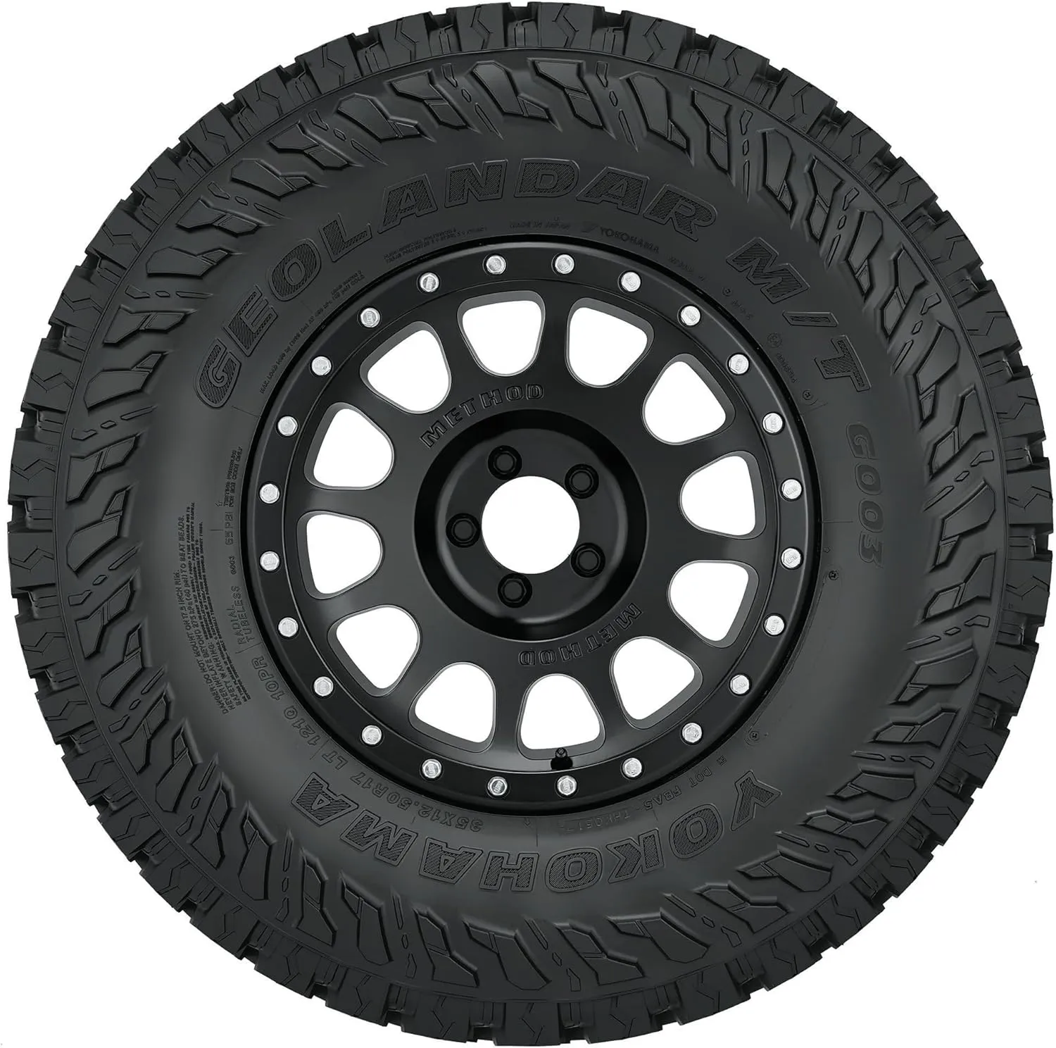 Yokohama Geolandar M/T G003 LT275/70R18 125Q Mud Terrain Tire