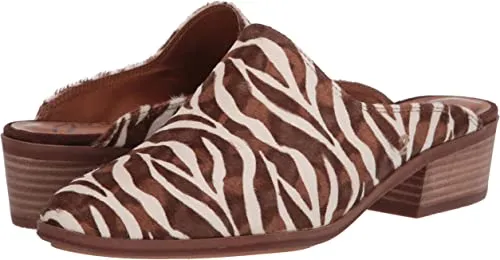 Zodiac Women's Quartz-3 Mule, Zebra Hair Calf, 7